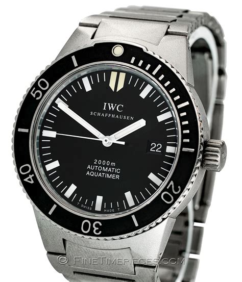 iwc aquatimer 2000 gst|iwc aquatimer depth gauge.